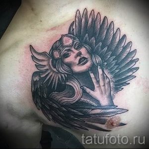 татуировка Валькирия на фото для статьи про значение тату - tatufoto.ru - 13
