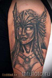 татуировка Валькирия на фото для статьи про значение тату - tatufoto.ru - 16