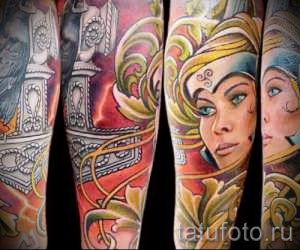 татуировка Валькирия на фото для статьи про значение тату - tatufoto.ru - 17