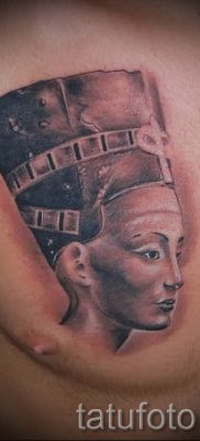 фото классной готовой тату Нефертити для статьи про значение 31
