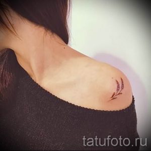 фото пример тату лаванда для статьи про значение этой татуировки 13