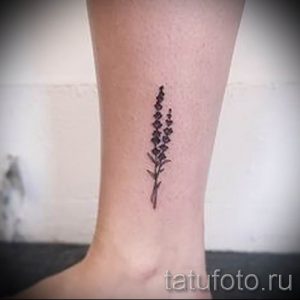 фото пример тату лаванда для статьи про значение этой татуировки 28