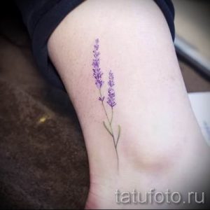 фото пример тату лаванда для статьи про значение этой татуировки 32