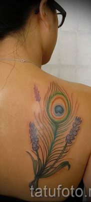 фото пример тату лаванда для статьи про значение этой татуировки 47