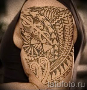 фото пример тату маори - для статьи про значение рисунков 11