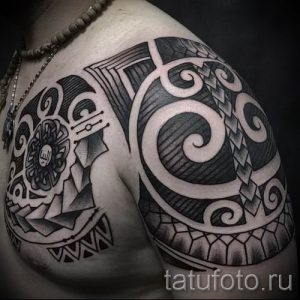 фото пример тату маори - для статьи про значение рисунков 21