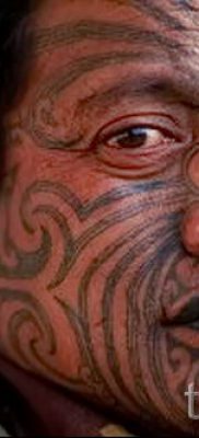 фото пример тату маори — для статьи про значение рисунков 36