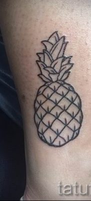 фото тату ананас для статьи про значение татуировки с ананасом — tatufoto.ru — 28