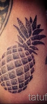 фото тату ананас для статьи про значение татуировки с ананасом — tatufoto.ru — 48