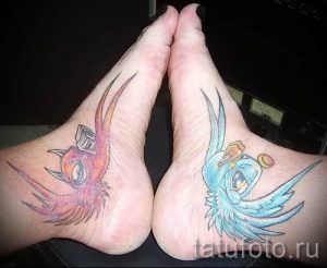 фото тату ангел и демон для статьи про значение рисунка татуировки - tatufoto.ru - 3