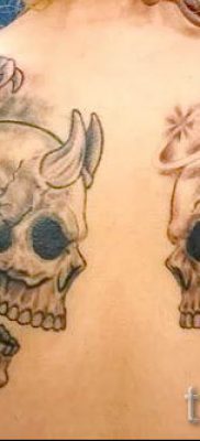фото тату ангел и демон для статьи про значение рисунка татуировки — tatufoto.ru — 4
