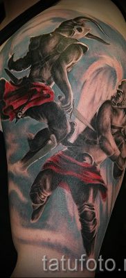 фото тату ангел и демон для статьи про значение рисунка татуировки — tatufoto.ru — 17