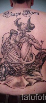 фото тату ангел и демон для статьи про значение рисунка татуировки — tatufoto.ru — 21