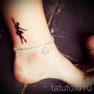 фото тату балерина для статьи про значение татуировки балерина - tatufoto.ru - 6