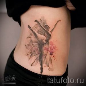 фото тату балерина для статьи про значение татуировки балерина - tatufoto.ru - 10
