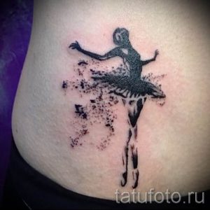 фото тату балерина для статьи про значение татуировки балерина - tatufoto.ru - 15