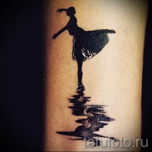 фото тату балерина для статьи про значение татуировки балерина - tatufoto.ru - 17