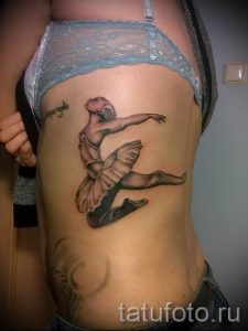 фото тату балерина для статьи про значение татуировки балерина - tatufoto.ru - 18