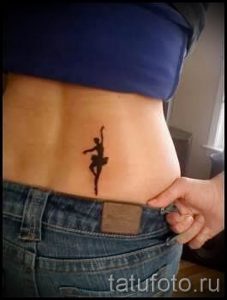 фото тату балерина для статьи про значение татуировки балерина - tatufoto.ru - 19