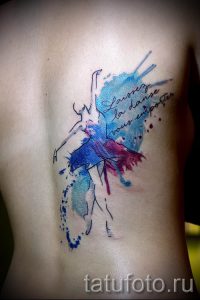 фото тату балерина для статьи про значение татуировки балерина - tatufoto.ru - 20