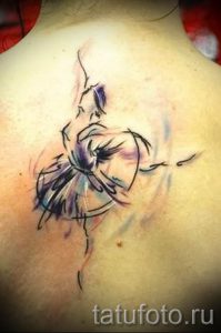 фото тату балерина для статьи про значение татуировки балерина - tatufoto.ru - 22