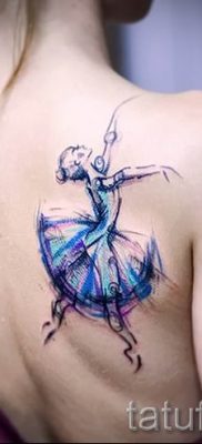 фото тату балерина для статьи про значение татуировки балерина — tatufoto.ru — 25