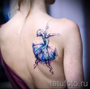 фото тату балерина для статьи про значение татуировки балерина - tatufoto.ru - 25