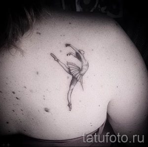 фото тату балерина для статьи про значение татуировки балерина - tatufoto.ru - 27