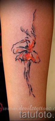фото тату балерина для статьи про значение татуировки балерина — tatufoto.ru — 28