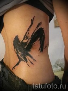 фото тату балерина для статьи про значение татуировки балерина - tatufoto.ru - 29