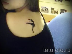 фото тату балерина для статьи про значение татуировки балерина - tatufoto.ru - 33