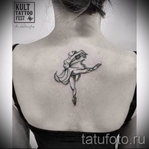 фото тату балерина для статьи про значение татуировки балерина - tatufoto.ru - 35