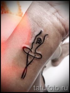 фото тату балерина для статьи про значение татуировки балерина - tatufoto.ru - 36