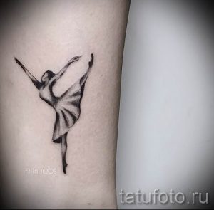 фото тату балерина для статьи про значение татуировки балерина - tatufoto.ru - 39