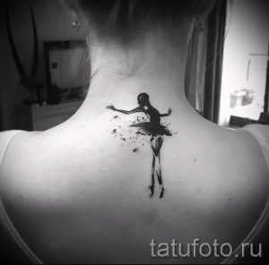 фото тату балерина для статьи про значение татуировки балерина - tatufoto.ru - 40