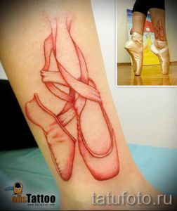 фото тату балерина для статьи про значение татуировки балерина - tatufoto.ru - 44