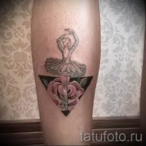 фото тату балерина для статьи про значение татуировки балерина - tatufoto.ru - 55