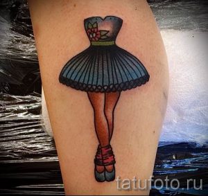 фото тату балерина для статьи про значение татуировки балерина - tatufoto.ru - 56