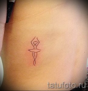 фото тату балерина для статьи про значение татуировки балерина - tatufoto.ru - 59