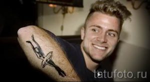 фото тату балерина для статьи про значение татуировки балерина - tatufoto.ru - 61