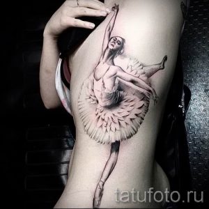 фото тату балерина для статьи про значение татуировки балерина - tatufoto.ru - 63
