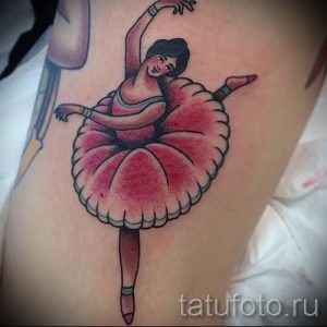фото тату балерина для статьи про значение татуировки балерина - tatufoto.ru - 67
