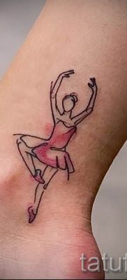фото тату балерина для статьи про значение татуировки балерина — tatufoto.ru — 70