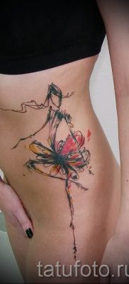 фото тату балерина для статьи про значение татуировки балерина — tatufoto.ru — 72