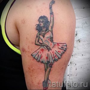 фото тату балерина для статьи про значение татуировки балерина - tatufoto.ru - 73