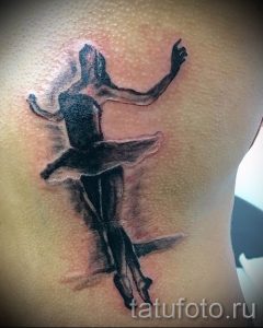 фото тату балерина для статьи про значение татуировки балерина - tatufoto.ru - 75