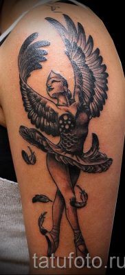 фото тату балерина для статьи про значение татуировки балерина — tatufoto.ru — 77