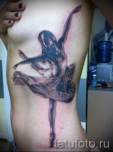 фото тату балерина для статьи про значение татуировки балерина - tatufoto.ru - 85