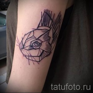 фото тату белка для статьи про значение татуировки с белкой - tatufoto.ru - 28
