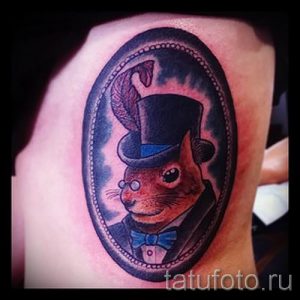 фото тату белка для статьи про значение татуировки с белкой - tatufoto.ru - 29
